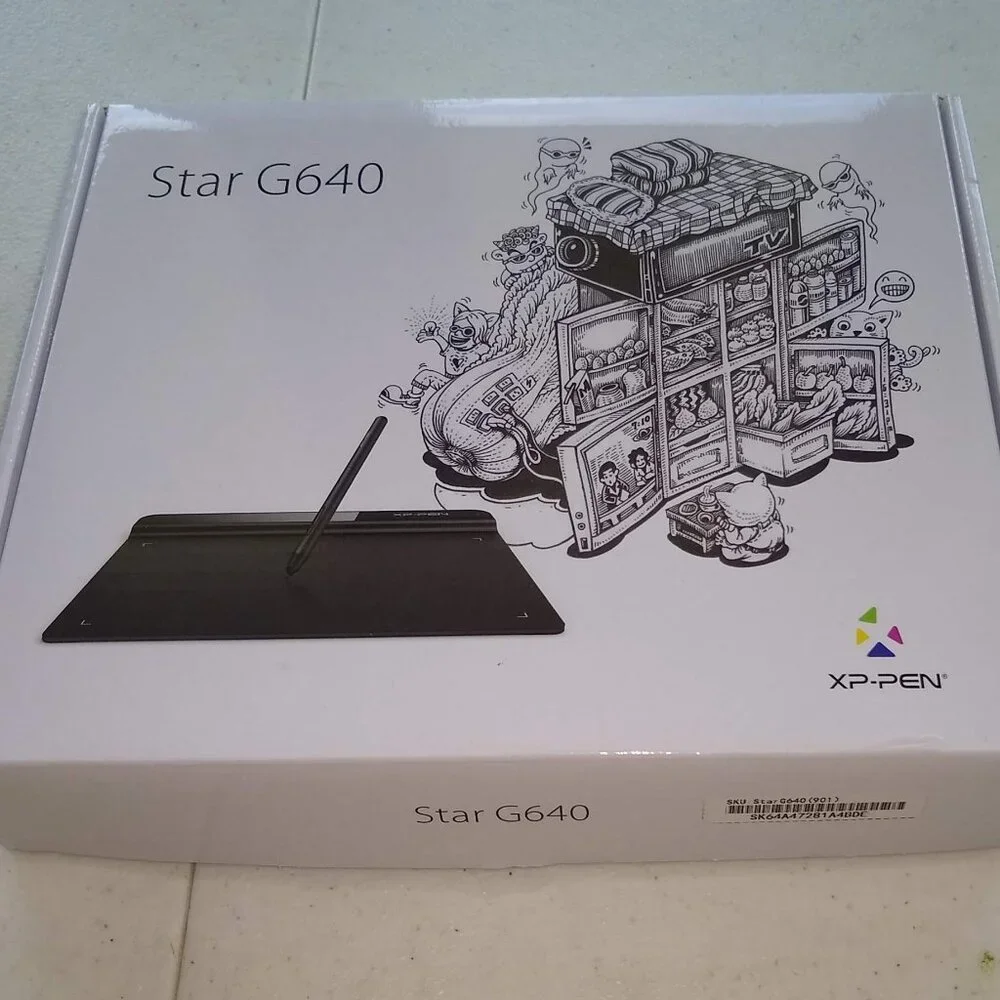 Drawing Tablet XPPen StarG640 used excellent condition